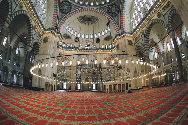 süleymanite mosuqe inside
