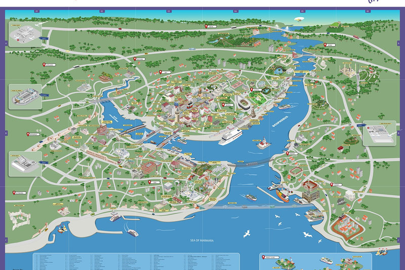 Istanbul Simple Map