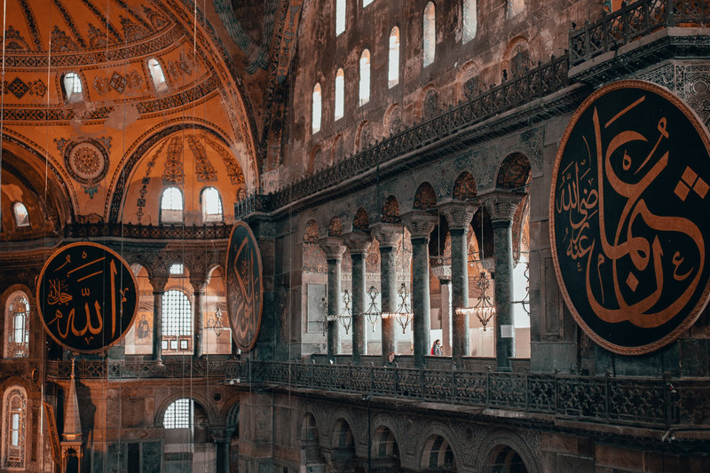 inside blue mosque