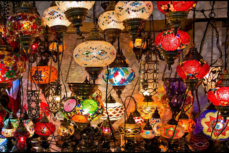 The Grand Bazaar , Mosaic Lamp