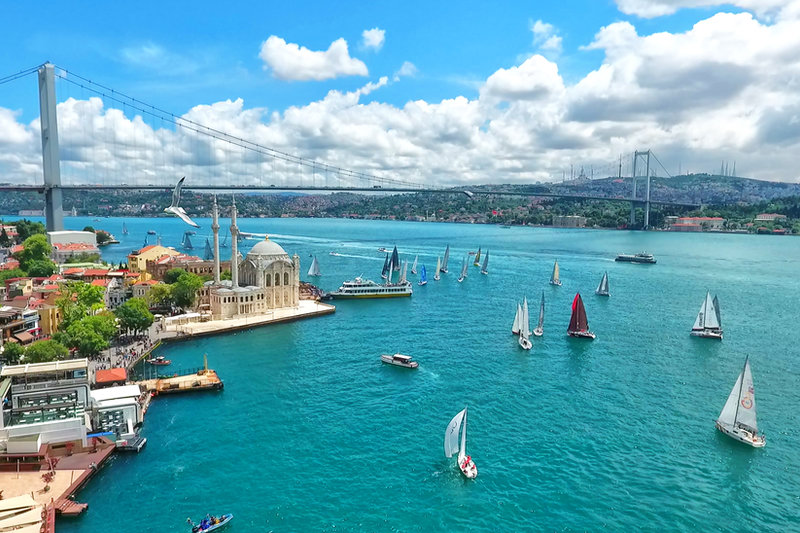 Your private yacht.Two hours on the Bosphorus.