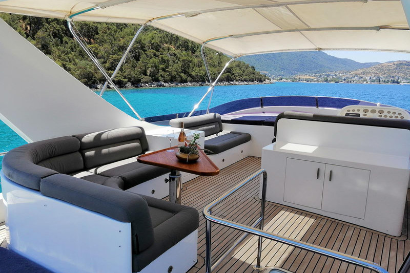 Your private yacht.Two hours on the Bosphorus.