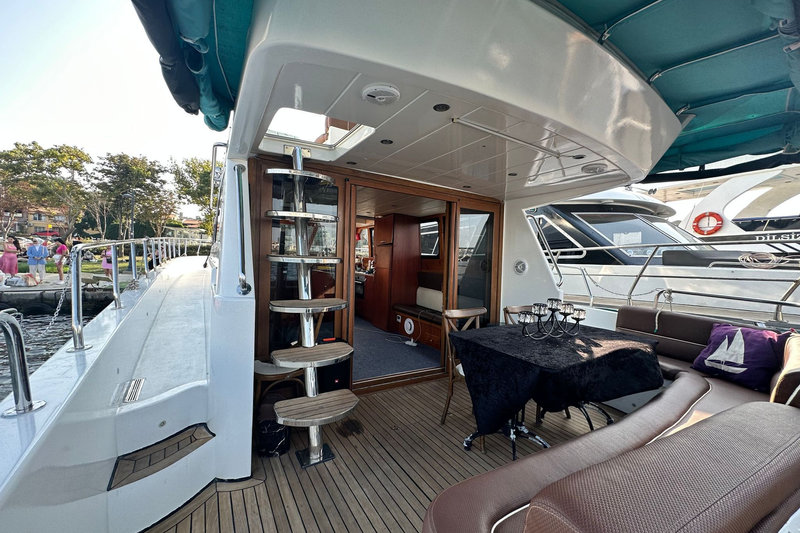Your private yacht.Two hours on the Bosphorus.