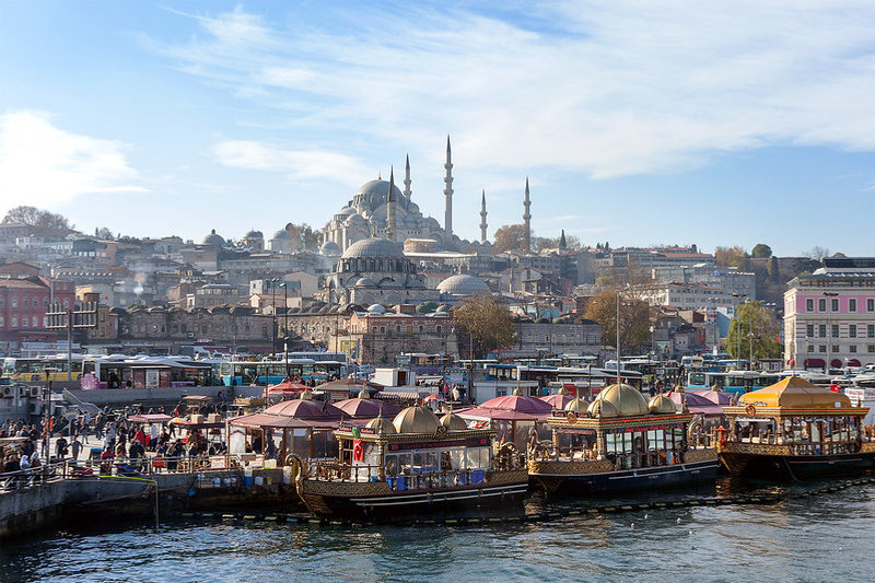 istanbul eminönü view